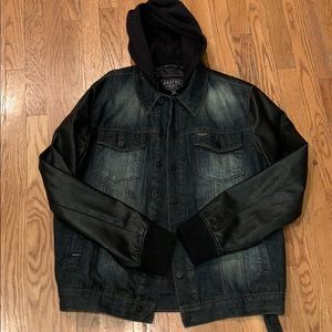 Denim and Leather Jacket